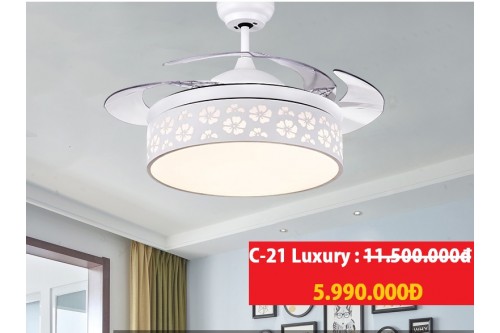 Quạt trần đèn C-21 Luxury